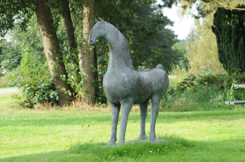 Standbeeld van het paard 'Klaske'