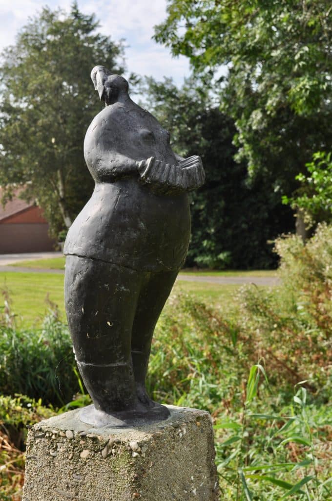 Standbeeld van het paard 'Klaske'
