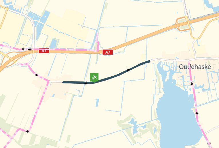 Oudehaske: Jousterweg, herinrichting fietspad