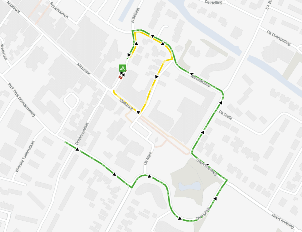 Joure, Roggemolenstraat: kabel- en leidingwerkzaamheden